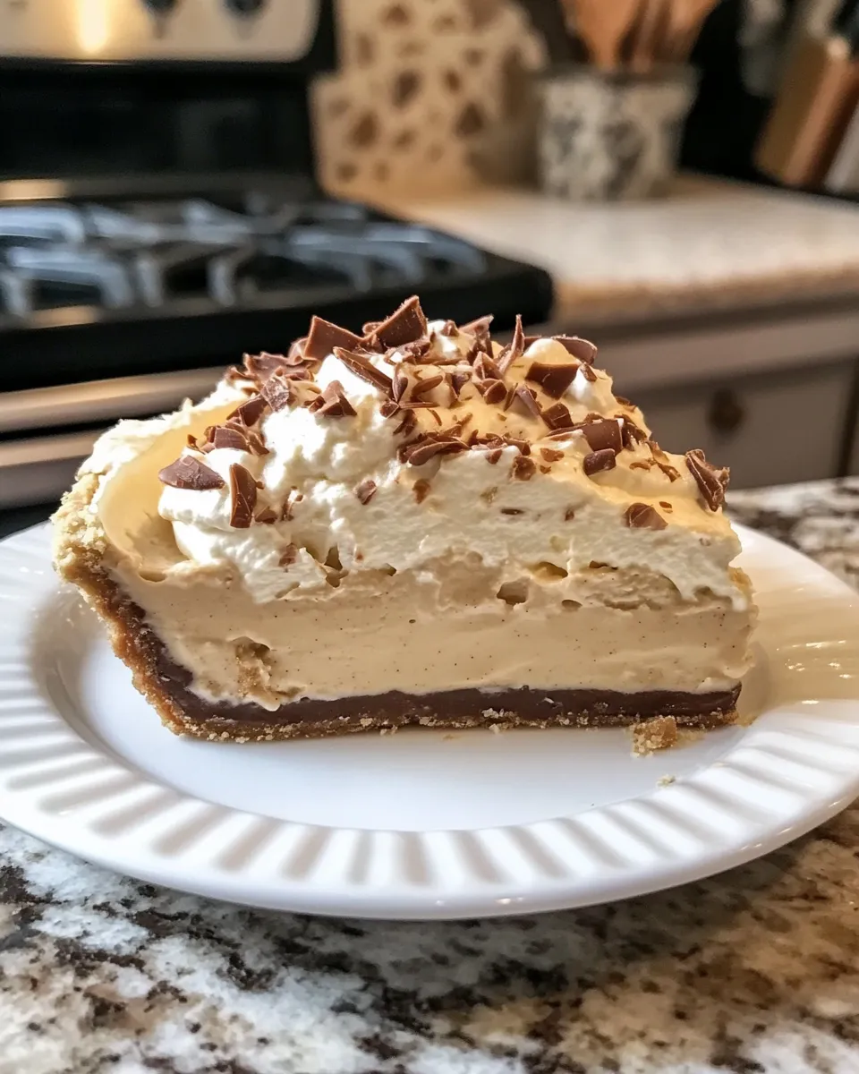Photo of featured for Indulgent Amish Peanut Butter Cream Pie Recipe: A Decadent Delight