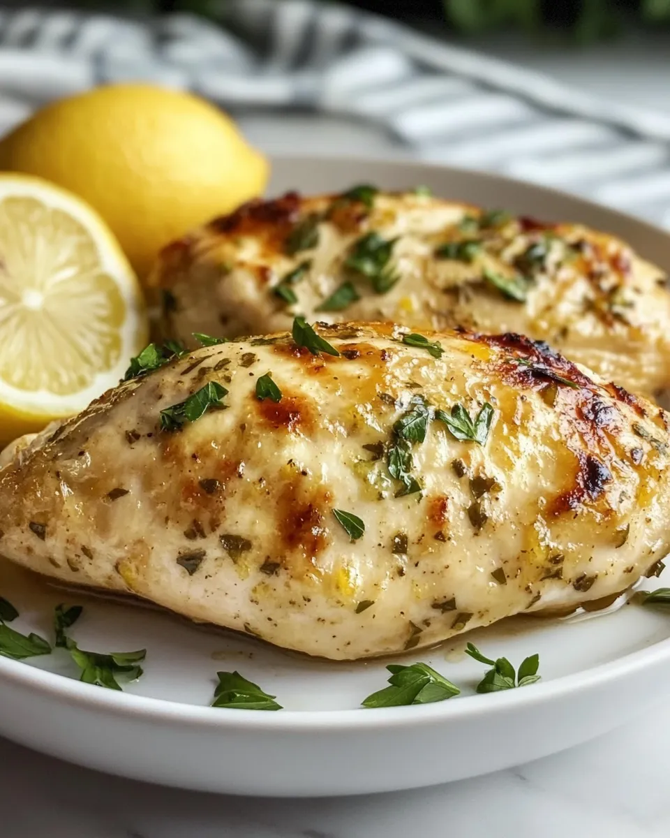 Photo of featured for Irresistibly Tangy Baked Greek Lemon Chicken