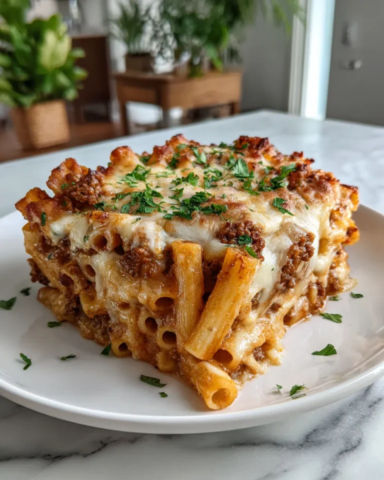 Photo of featured for Ultimate Baked Ziti with Ground Beef: A Mouthwatering Comfort Food Dish