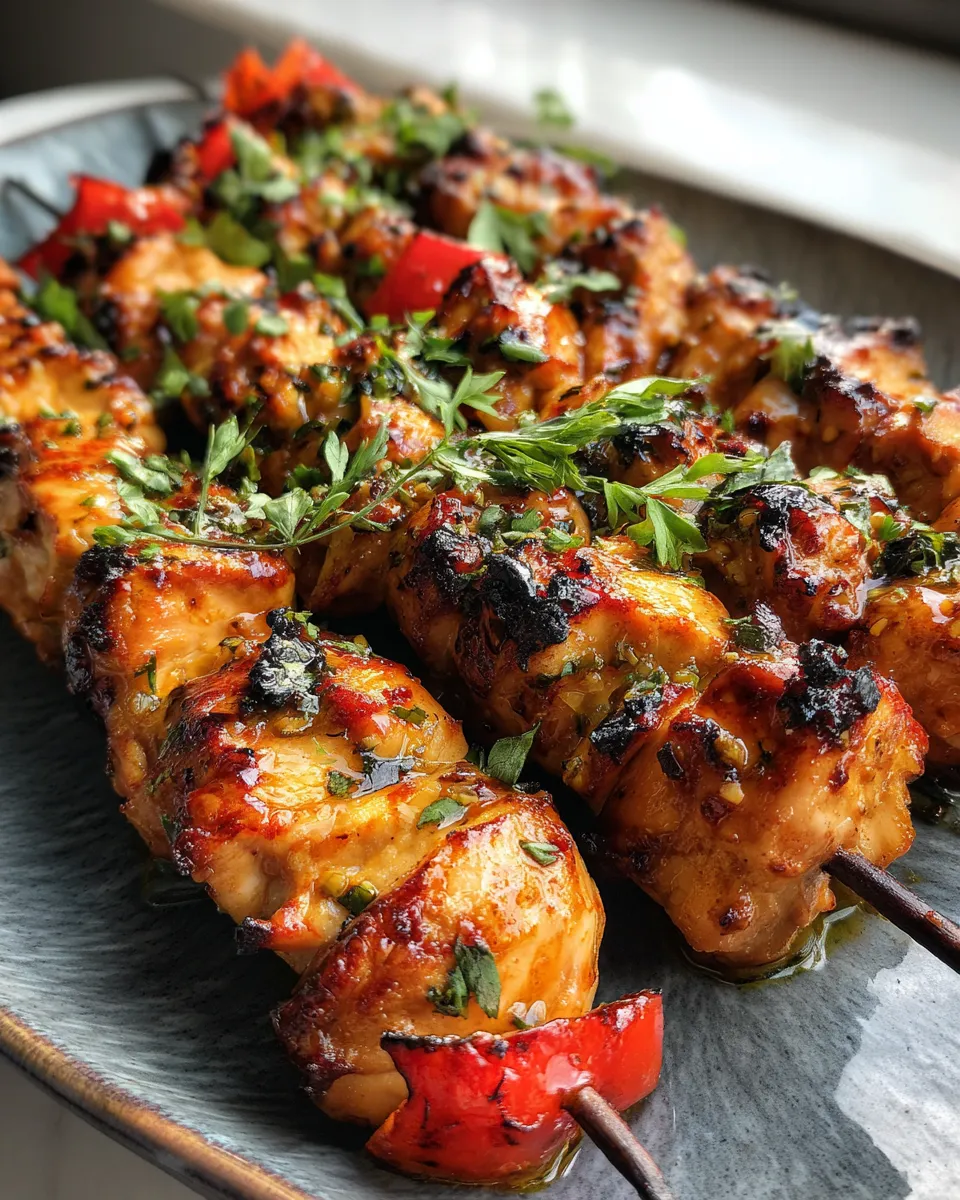Photo of featured for Bang Bang Chicken Skewers: Explosively Delicious Firecrackers