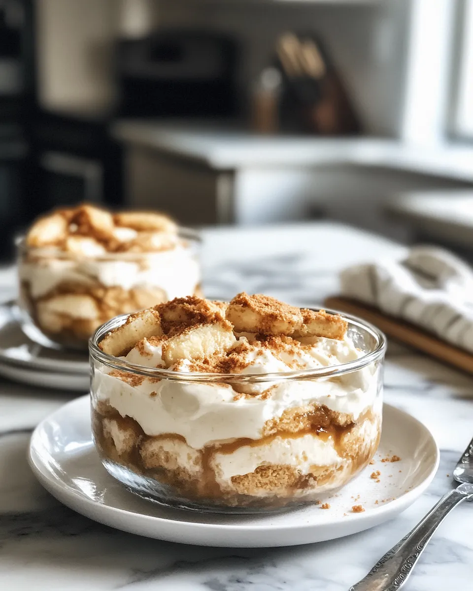 Photo of featured for Decadent Biscoff Banana Pudding with Caramel: A Sweet Indulgence