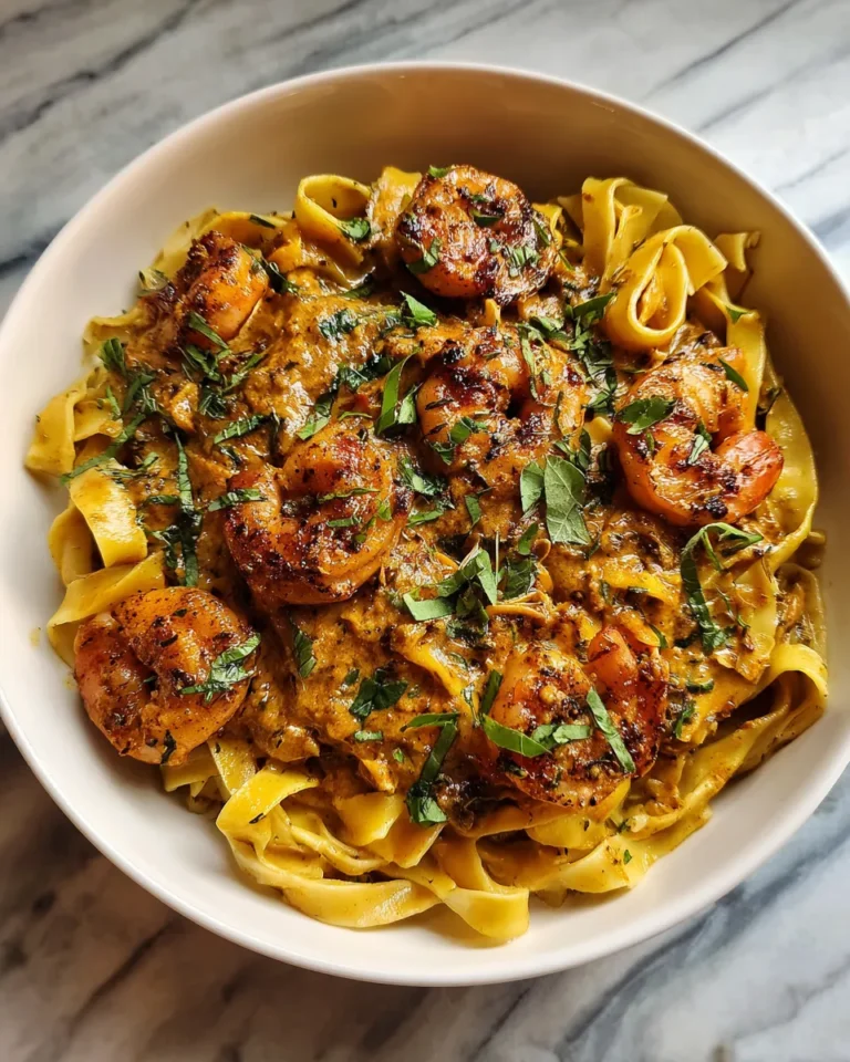 Photo of featured for Spicy Blackened Shrimp Stroganoff: A Flavor Explosion