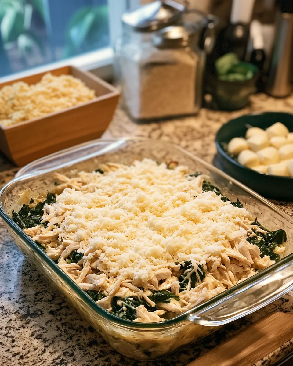 Ingredients for Delicious Chicken and Spinach Casserole: A Flavorful Twist on a Classic Dish
