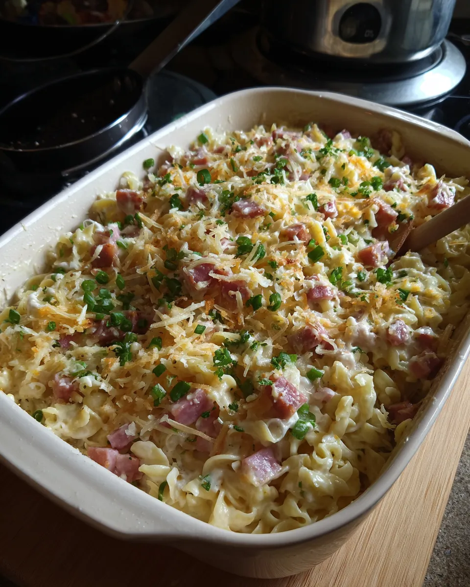 Ingredients for Irresistible Chicken Cordon Bleu Casserole Recipe