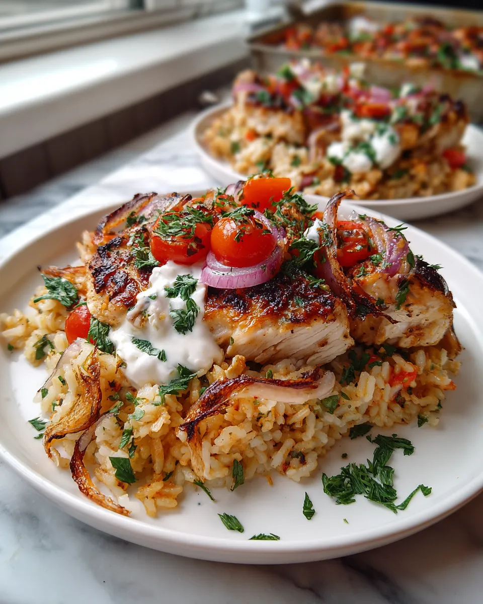 Photo of featured for Delicious Chicken Tzatziki and Rice Bake Recipe for a Flavorful Dinner
