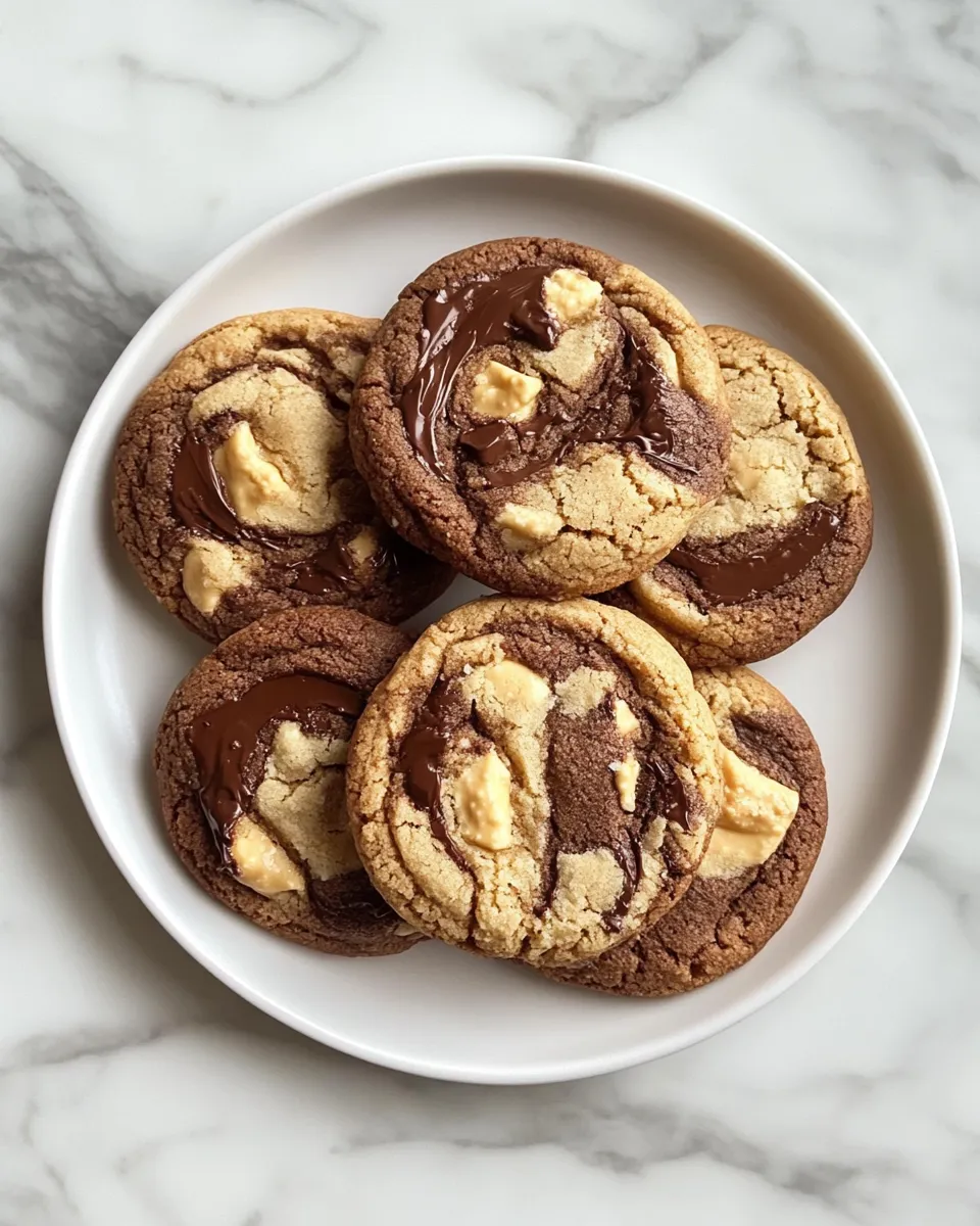 Photo of featured for Decadent Chocolate Peanut Butter Swirl Cookies: Indulge in Sweet Bliss
