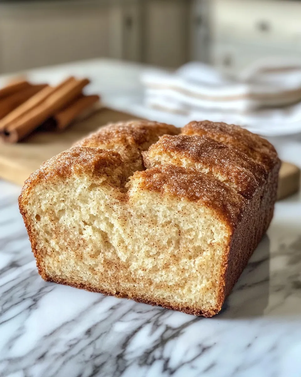 Photo of featured for Irresistible Cinnamon Sugar Bread Recipe