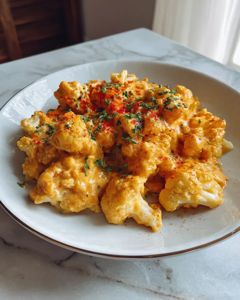 Photo of featured for Indulgent Creamy Buffalo Chicken Cauliflower Casserole: A Spicy Twist on Comfort Food
