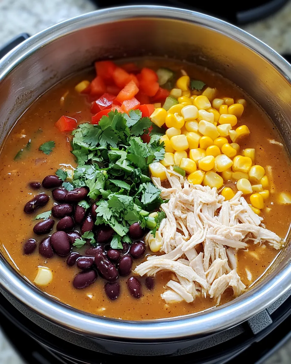 Ingredients for Creamy Chicken Enchilada Soup: Indulge in this Decadent Delight