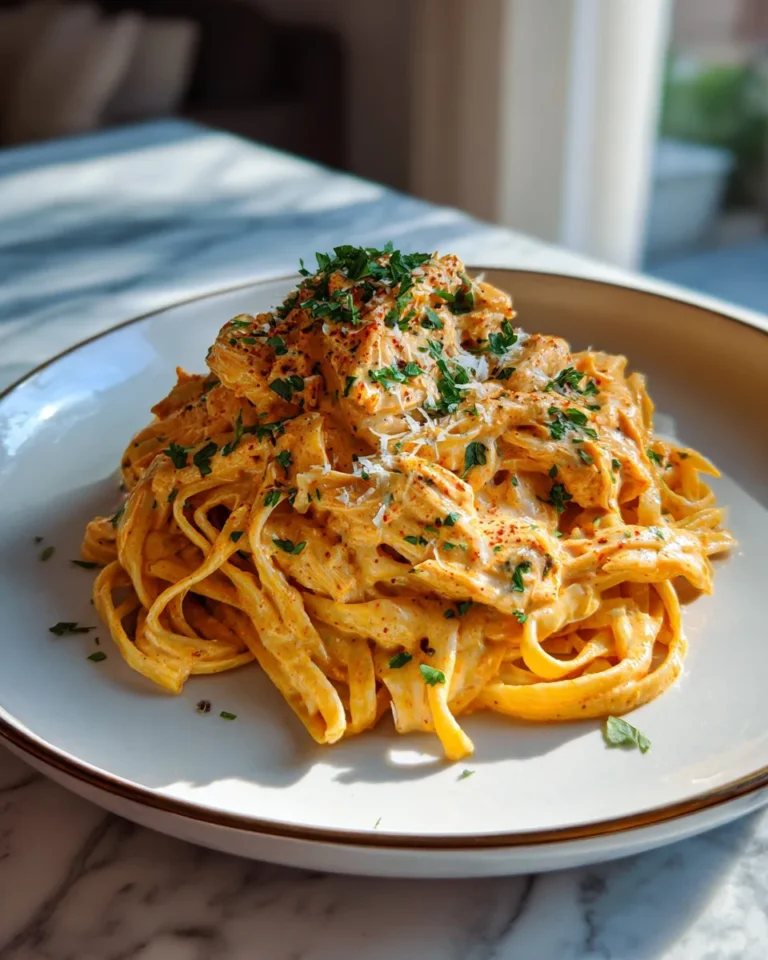 Photo of featured for Indulgent Creamy Cowboy Butter Chicken Linguine: A Flavorful Fiesta