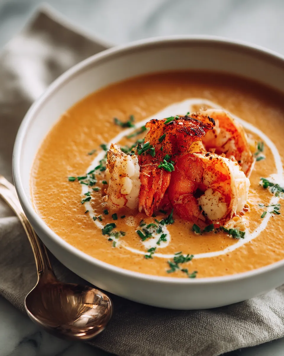 Photo of featured for Indulgent Creamy Crab and Shrimp Seafood Bisque: A Decadent Delight