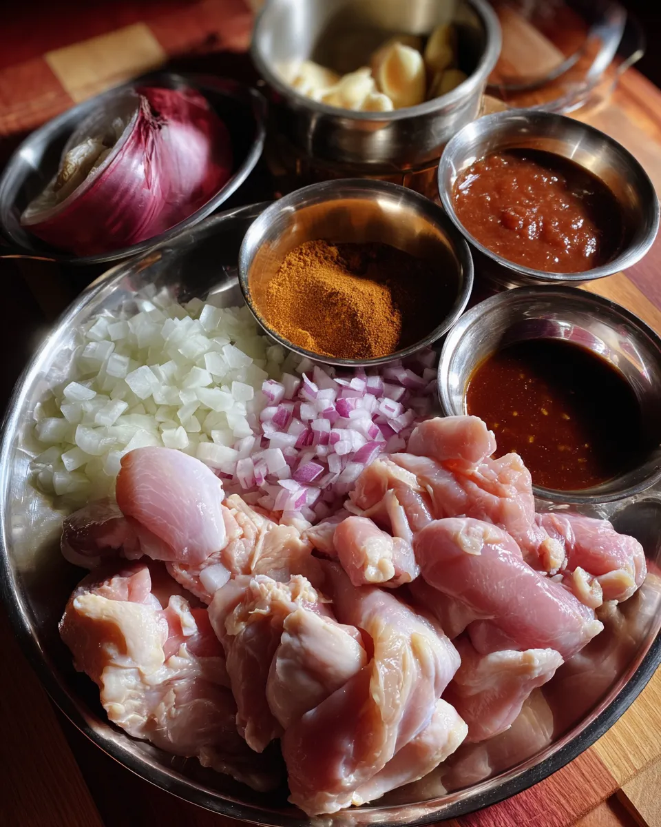 Ingredients for Irresistible Crock Pot Bourbon Chicken Recipe