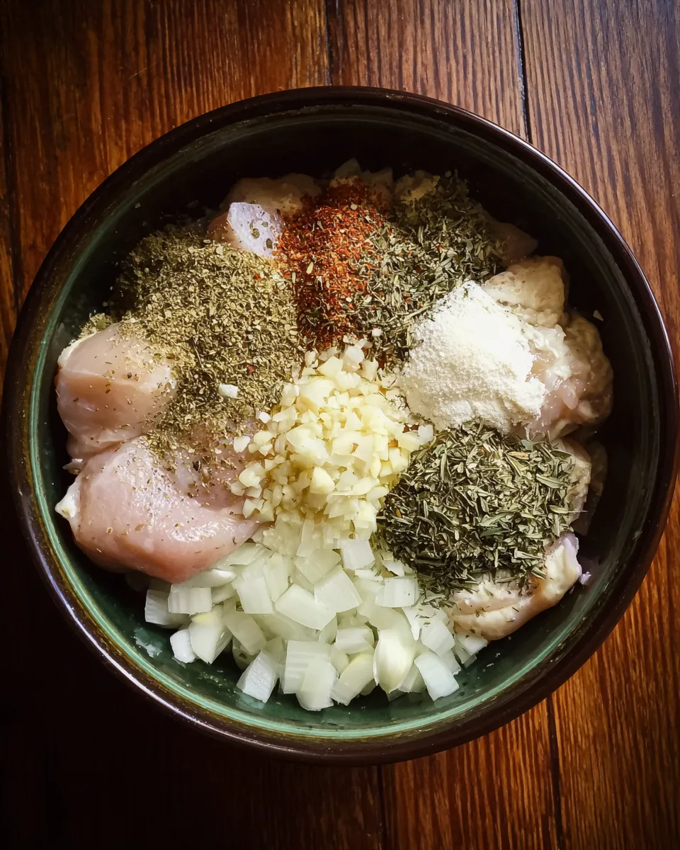 Ingredients for Creamy Crock Pot Chicken Parmesan Soup: Indulge in Delicious Comfort