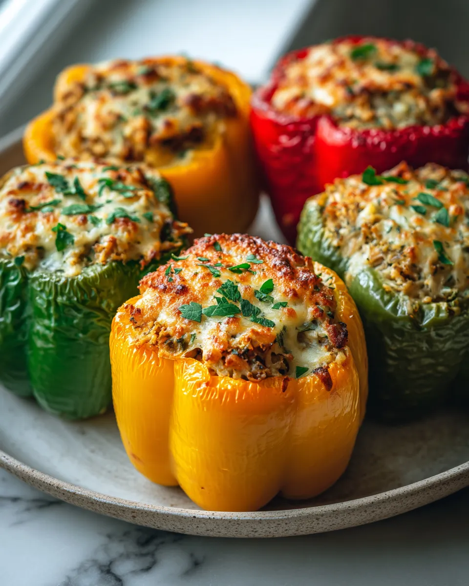 Photo of featured for Effortlessly Delicious: Easy Stuffed Bell Peppers