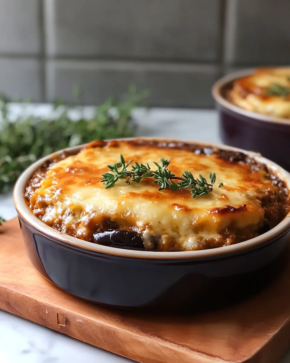 Photo of featured for Savory Greek Eggplant Moussaka: A Flavorful Twist on a Classic Dish