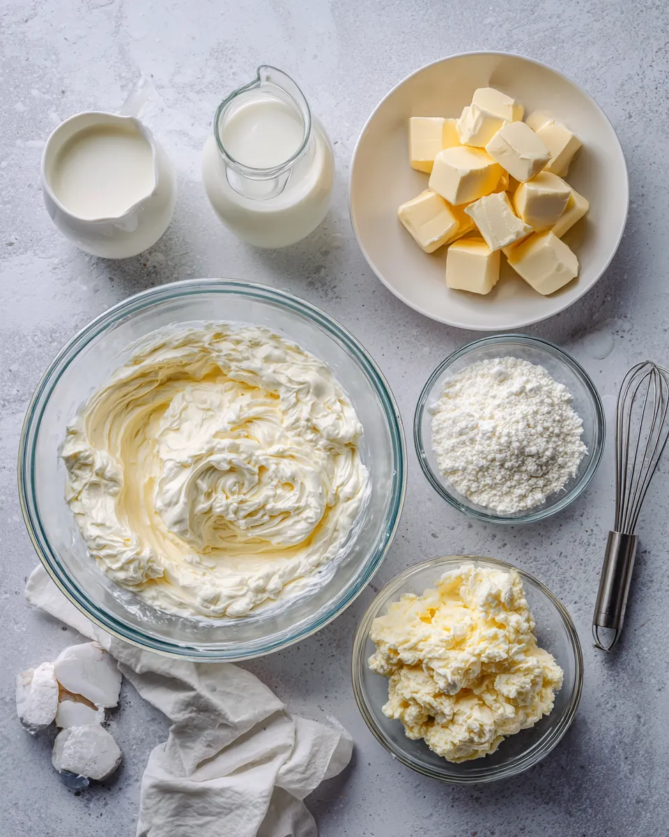 Ingredients for Grilled Ranch Garlic Parmesan Chicken Skewers: Irresistibly Flavorful