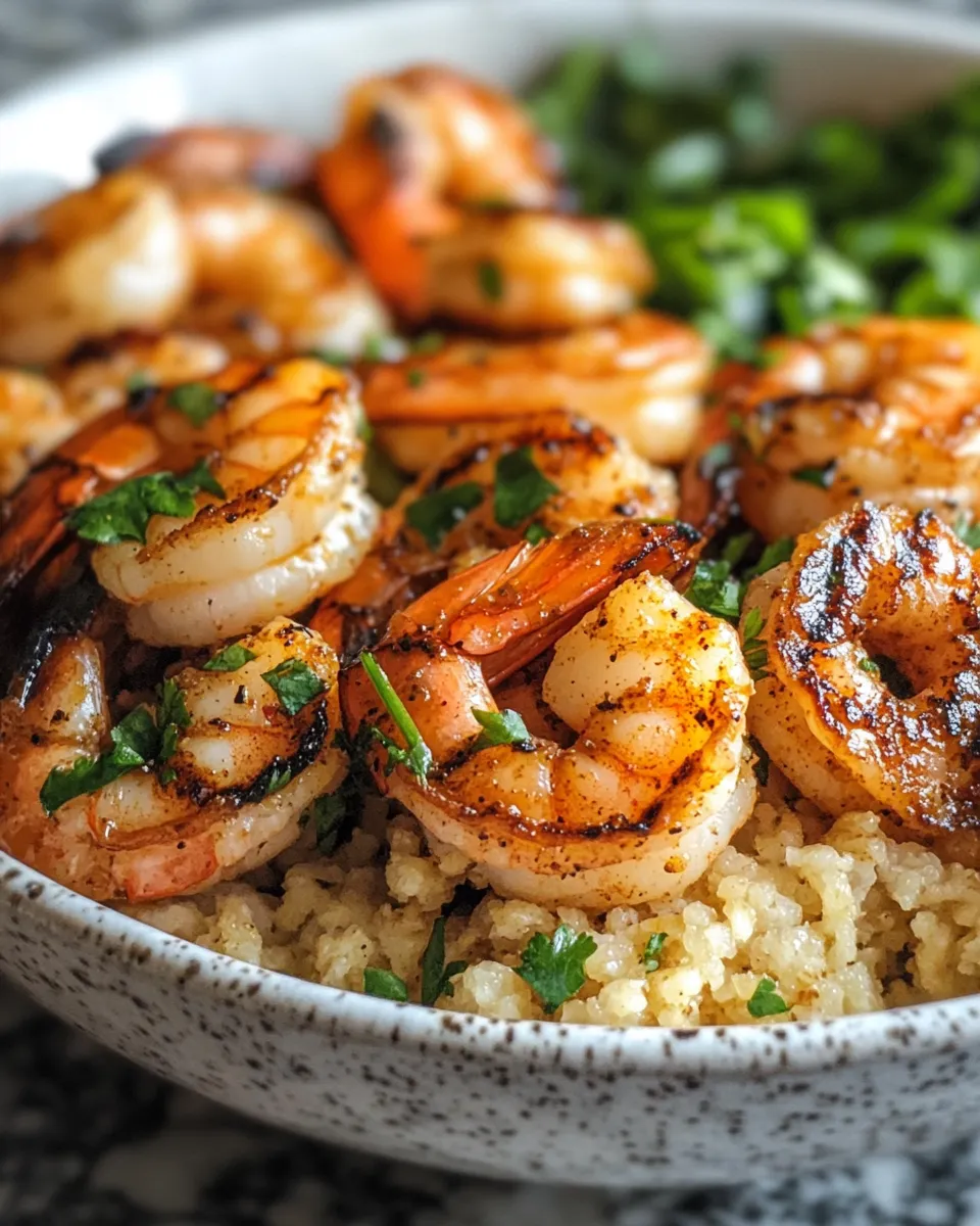 Photo of featured for Sizzling Grilled Shrimp Bowl Recipe: A Flavorful Delight