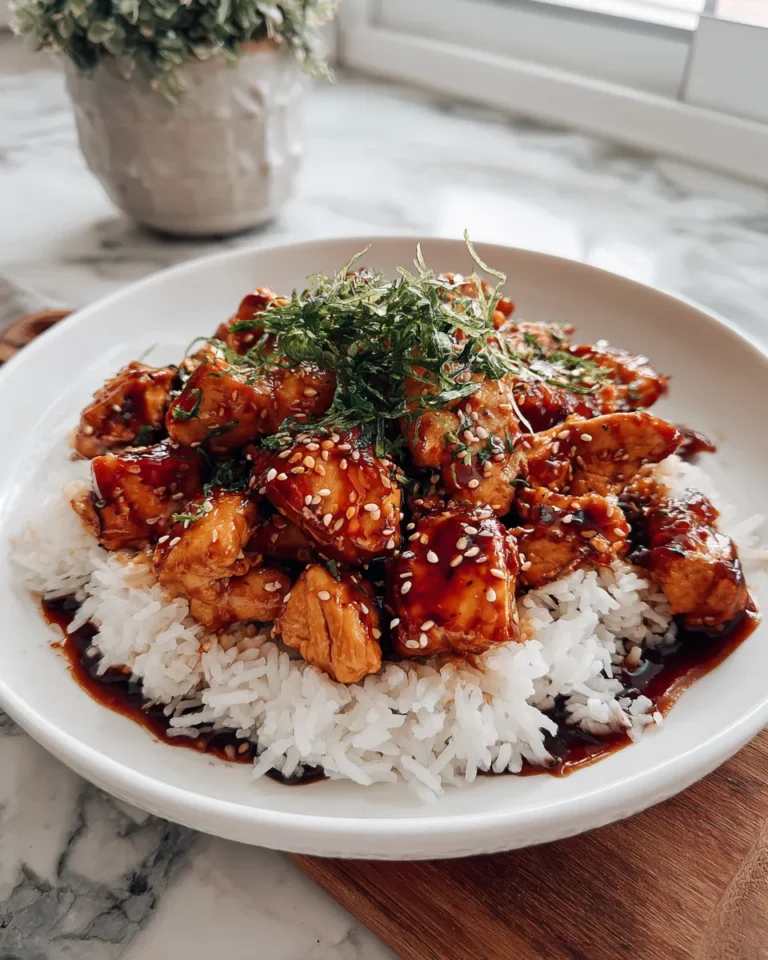 Photo of featured for Irresistible Honey BBQ Chicken Rice: A Flavor Explosion