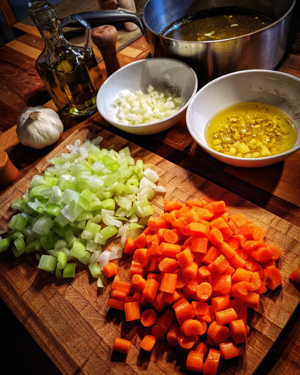 Ingredients for Healing Italian Penicillin Soup: A Comforting Cure for Cold Days