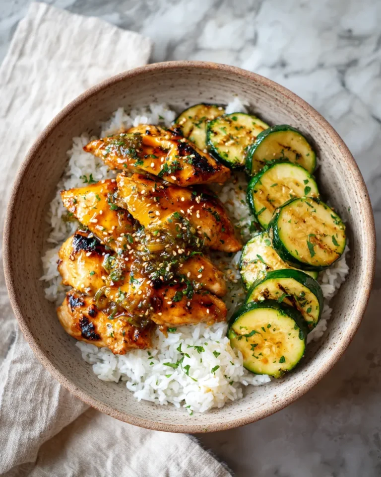 Photo of featured for Spicy-Sweet Jalapeño Peach Glazed Chicken Delight