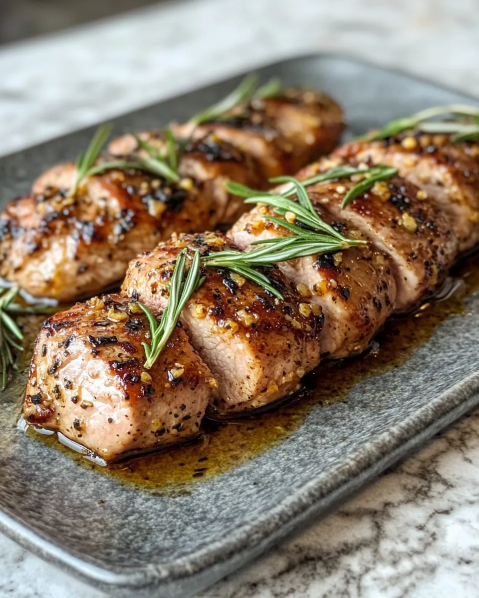 Photo of featured for Irresistible Maple Dijon Pork Tenderloin Recipe