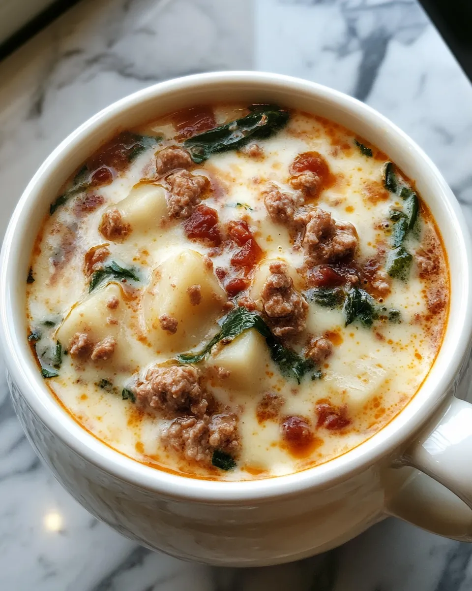 Photo of featured for Deliciously Decadent Olive Garden Zuppa Toscana Recipe