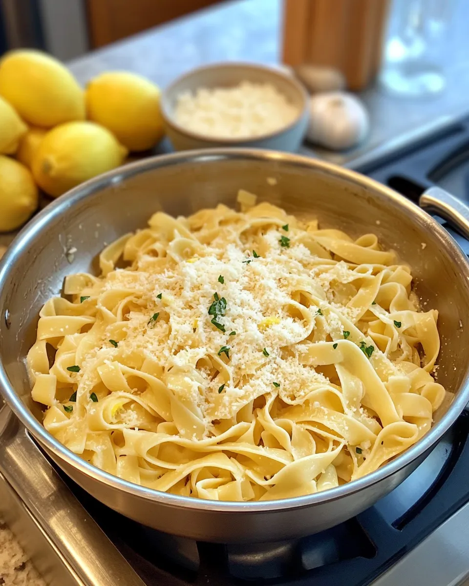 Ingredients for Saucy Sausage and Lemon Pasta: Irresistibly Zesty Delight