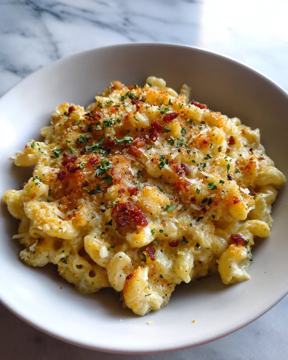 Photo of featured for Indulgent Tuscan Mac And Cheese: A Decadent Twist on a Classic Comfort Food