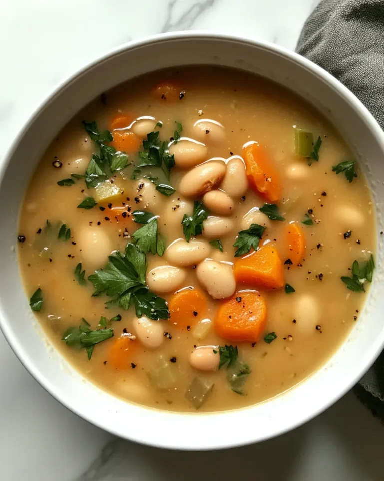 Photo of featured for Hearty Tuscan White Bean Soup: A Cozy Comfort in a Bowl