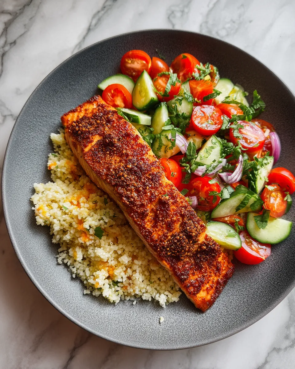 Photo of featured for Sizzling Baked Cajun Salmon: A Spicy Seafood Delight