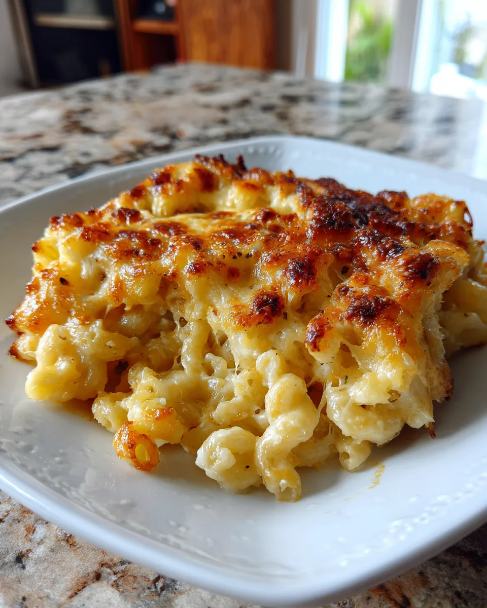 Photo of featured for Deliciously Cheesy Baked Macaroni and Cheese: A Comforting Classic