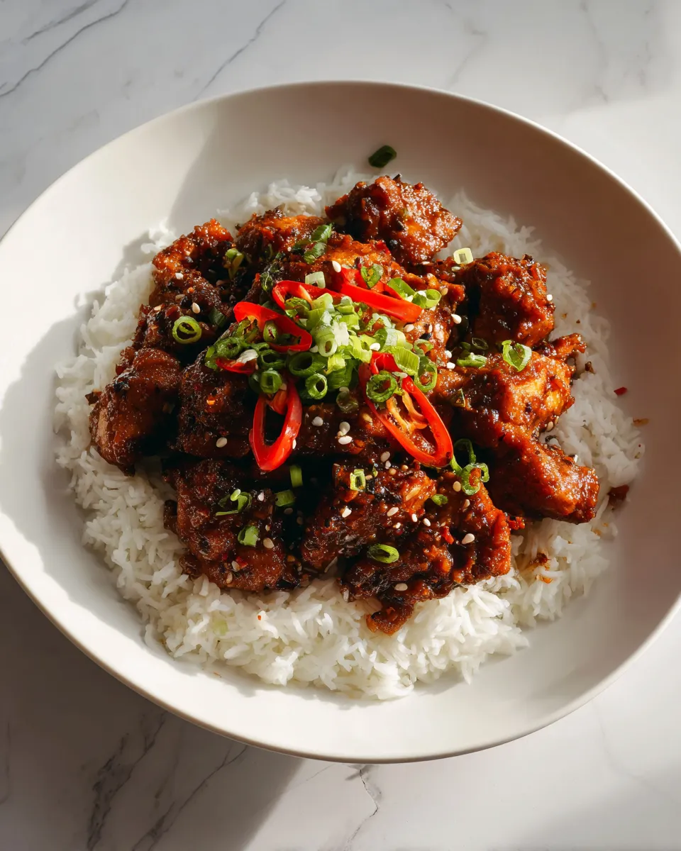Photo of featured for Spicy Black Pepper Chicken: A Flavor Explosion