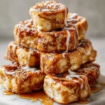Photo of featured for Irresistible Cinnamon Roll French Toast Bites: A Bite-Sized Delight