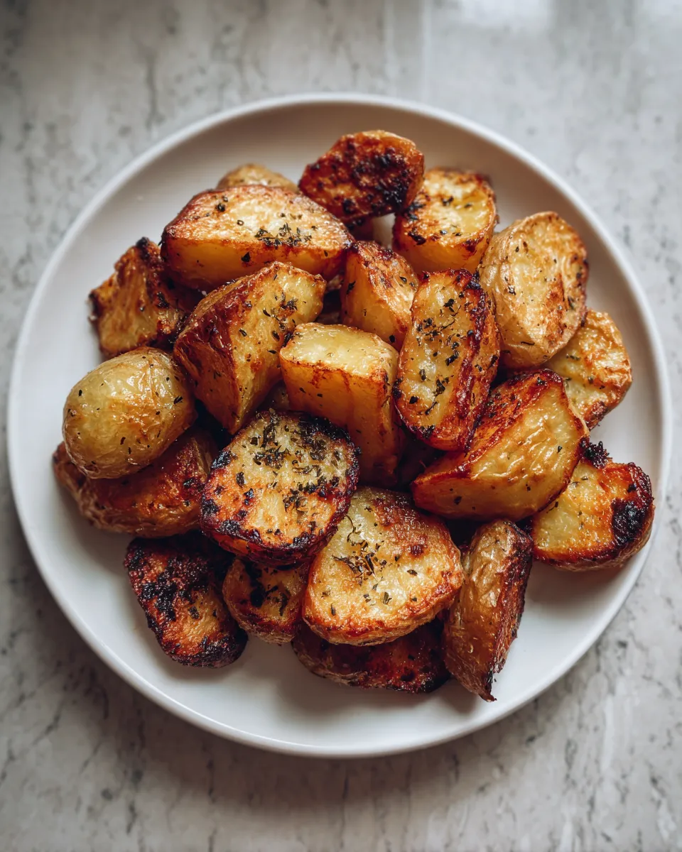 Photo of featured for Indulgent Creamy Roasted Potatoes: Crispy Edges to Die For