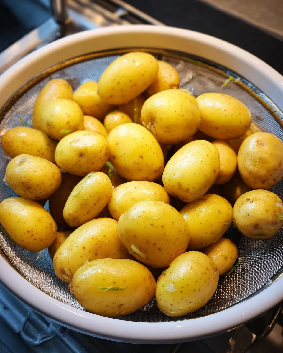 Ingredients for Irresistible Crispy Garlic Butter Potatoes: A Flavorful Delight
