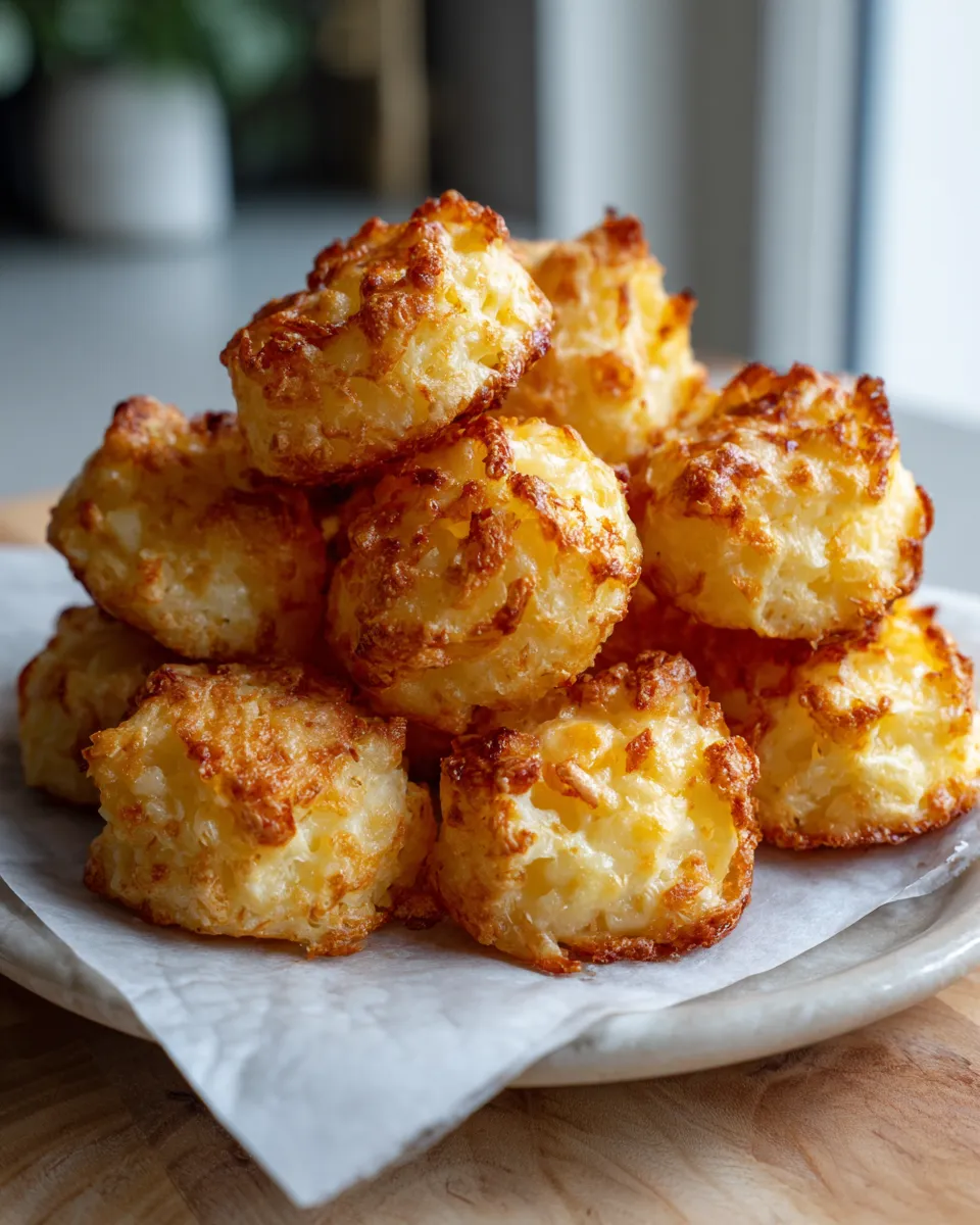Photo of featured for Irresistible Crispy Mashed Potato Cheese Puffs