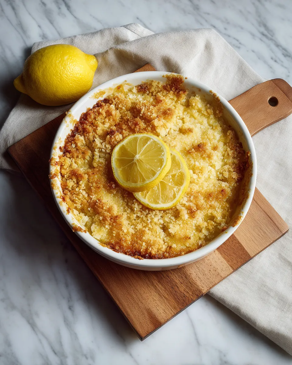 Photo of featured for Delicious Lemon Cobbler Delight Recipe: A Zesty Treat to Brighten Your Day