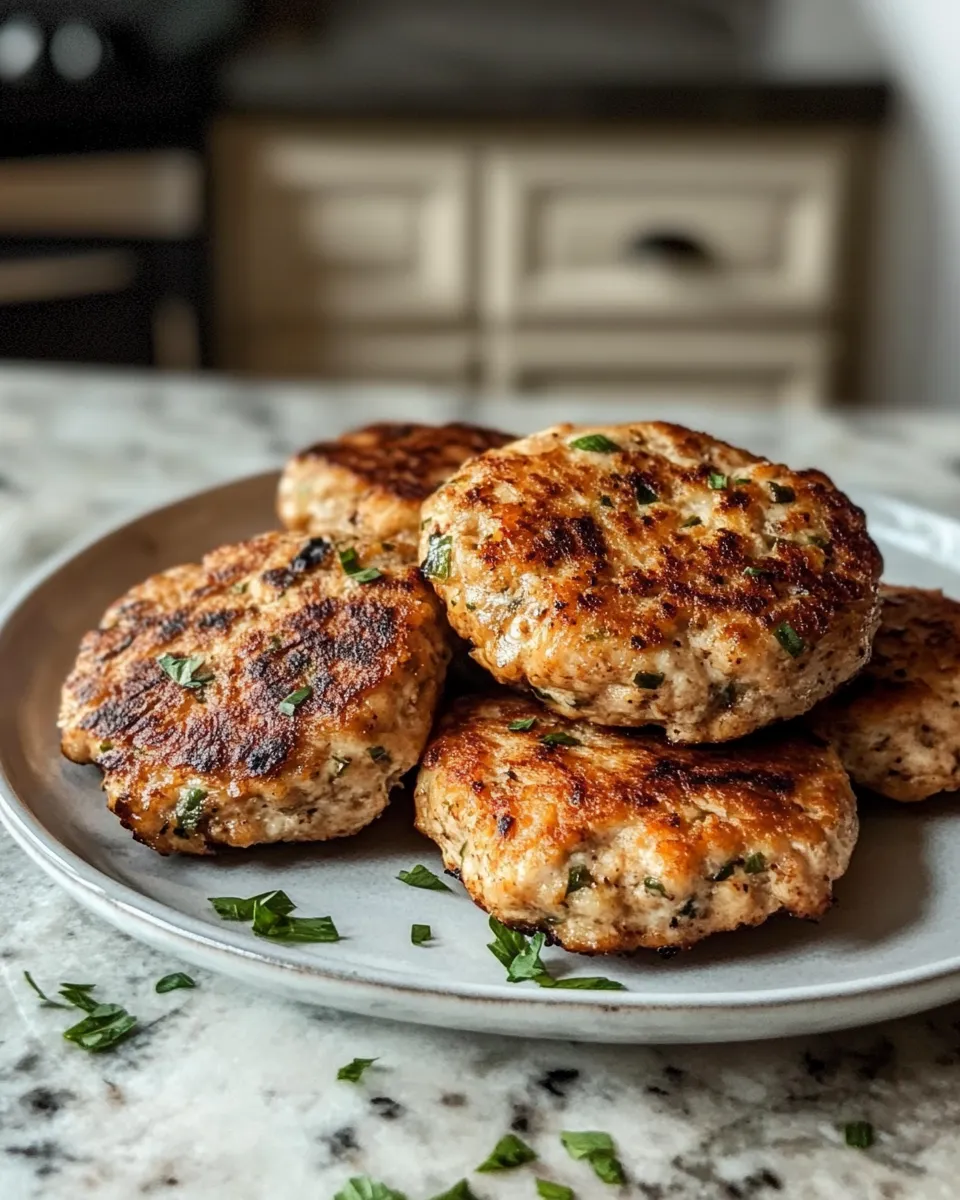 Photo of featured for Sizzling Mediterranean Chicken Patties: A Flavorful Twist on Classic Chicken Burgers