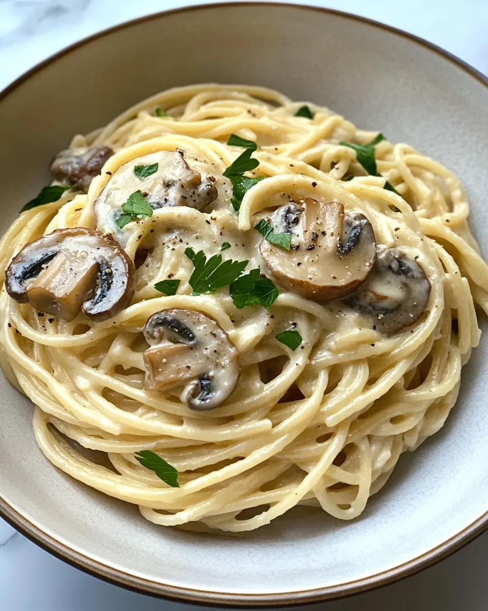 Photo of featured for Delicious Mushroom Spaghetti Aglio Olio: A Flavorful Twist on a Classic Dish