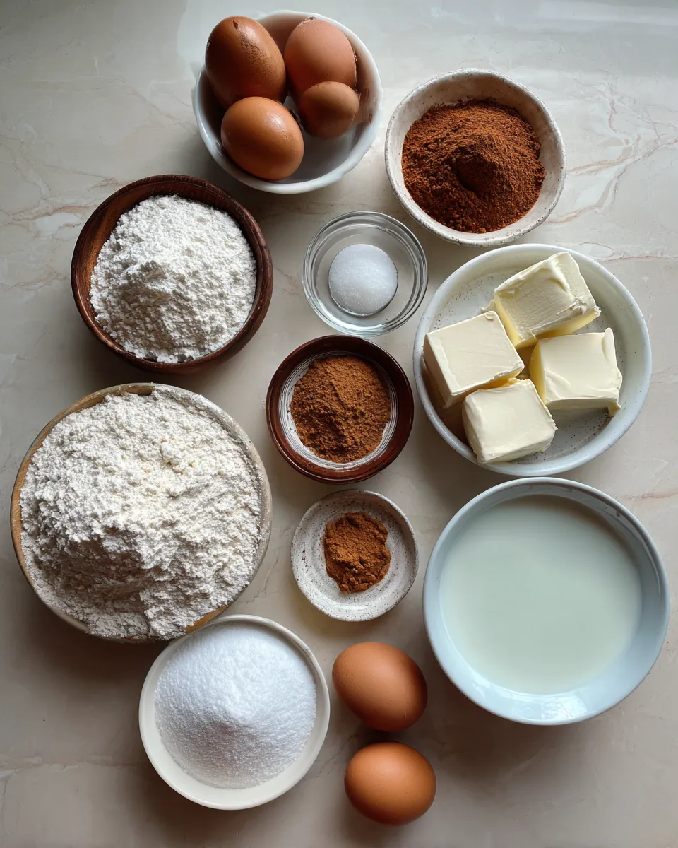 Ingredients for Indulge in Irresistible Spanish Churro Pancakes