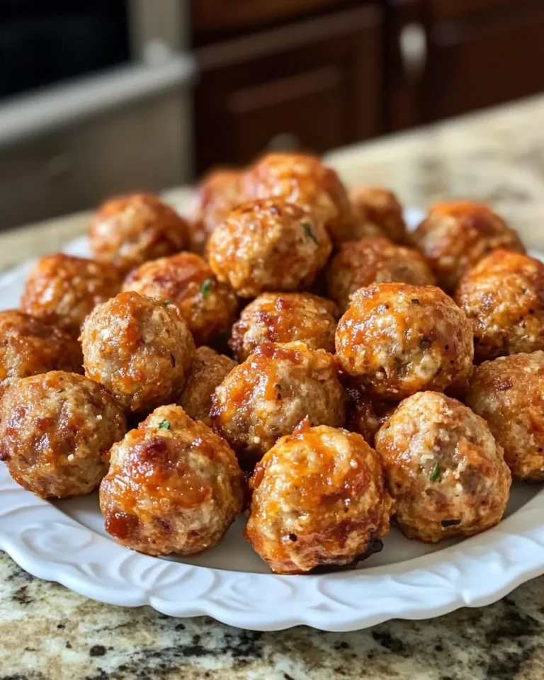 Photo of featured for Sizzling Spicy Rotel Cream Cheese Sausage Balls: A Flavor Explosion