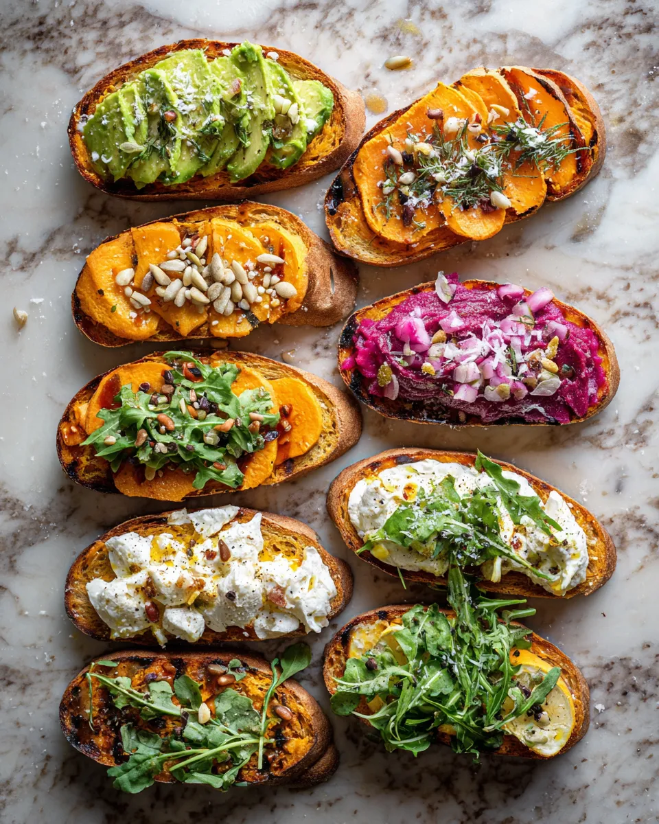 Ingredients for Irresistible Sweet Potato Toast: A Delicious Twist on Breakfast