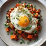 Breakfast Sweet Potato Protein Hash