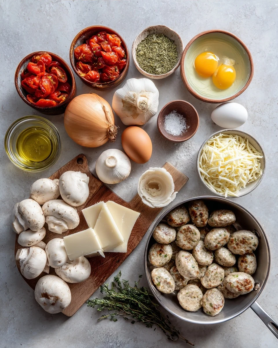 Chicken Sausage Breakfast Skillet