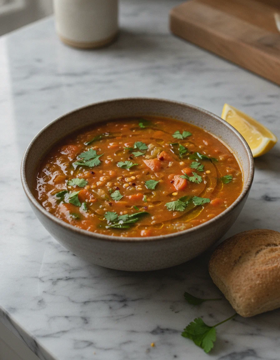 Cozy Anti-Inflammatory Lentil Soup