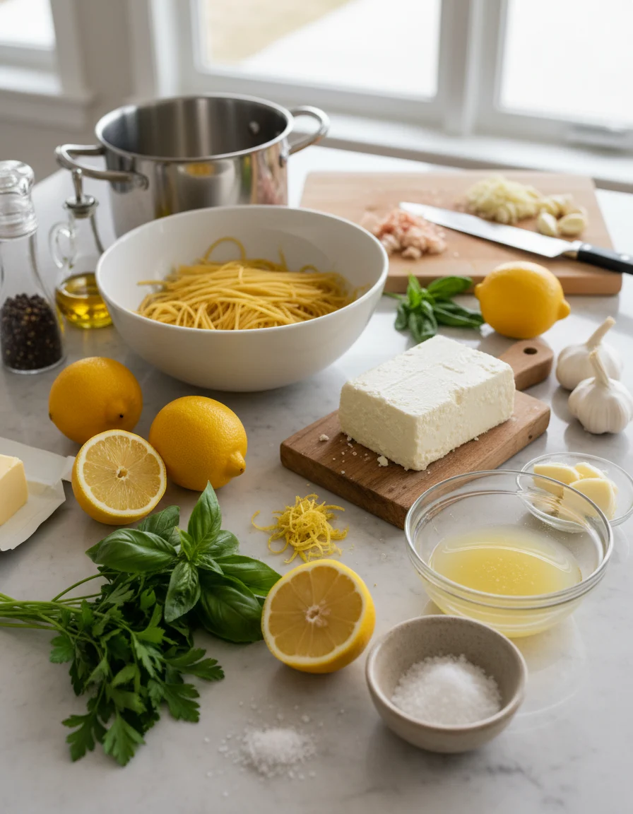 Creamy Lemon Ricotta Pasta