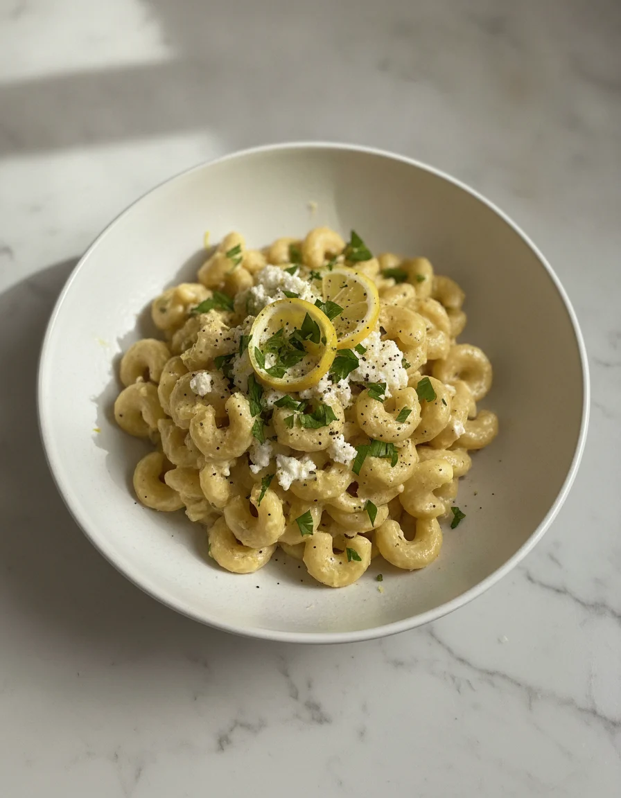 Creamy Lemon Ricotta Pasta