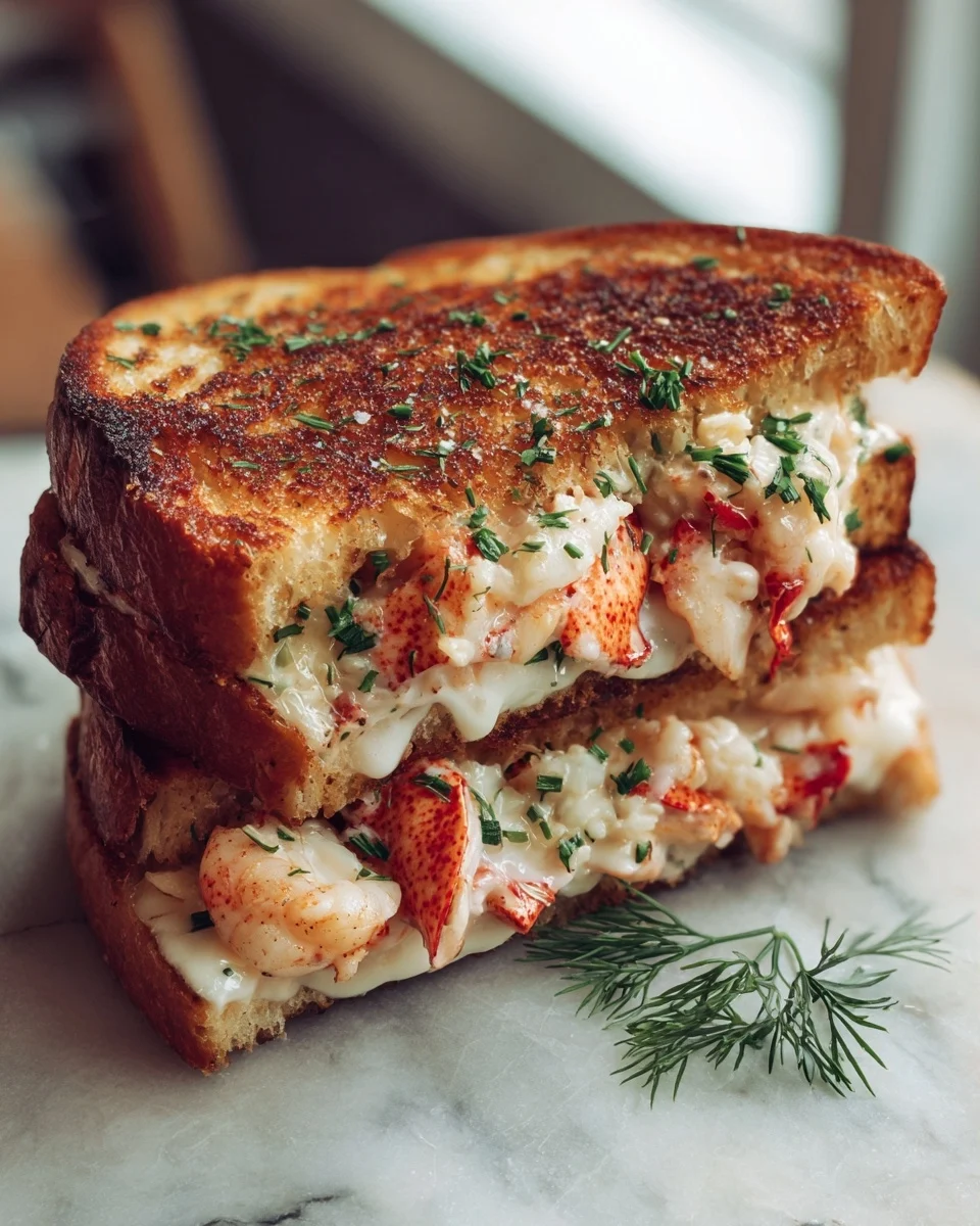 Lobster Grilled Cheese Sandwich