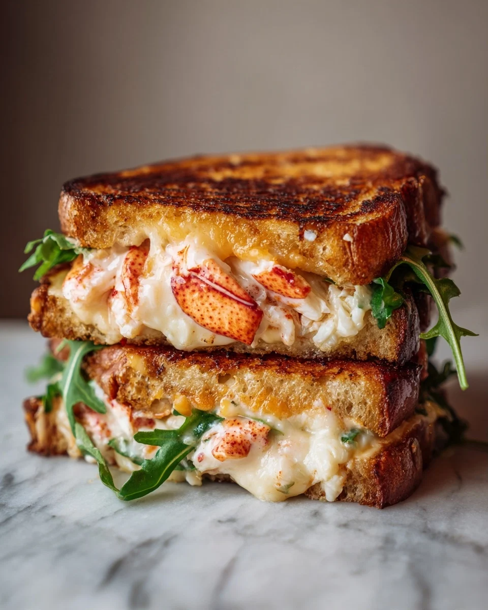 Lobster Grilled Cheese Sandwich
