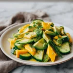 Mango Avocado Cucumber Lime Salad
